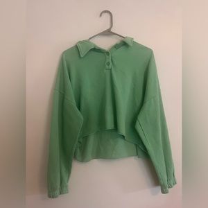 Cropped sweatshirt